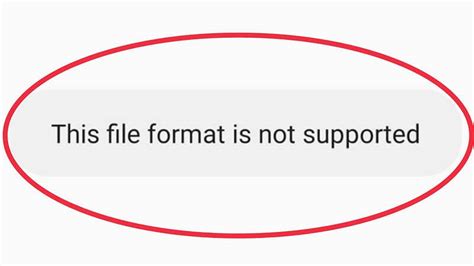 Not Supported .